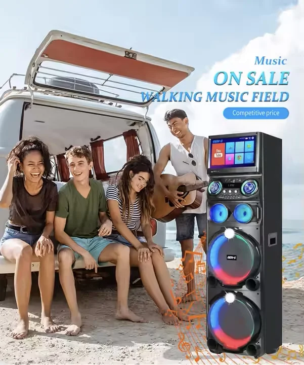 ⚡Last Day 50% OFF🎤 GD-1419 15.4” Video Speaker System