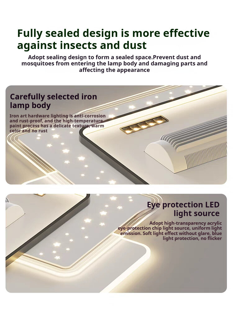 Intelligent bladeless fan chandelier