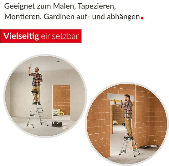 3-in-1 Aluminium Telescopic Ladder