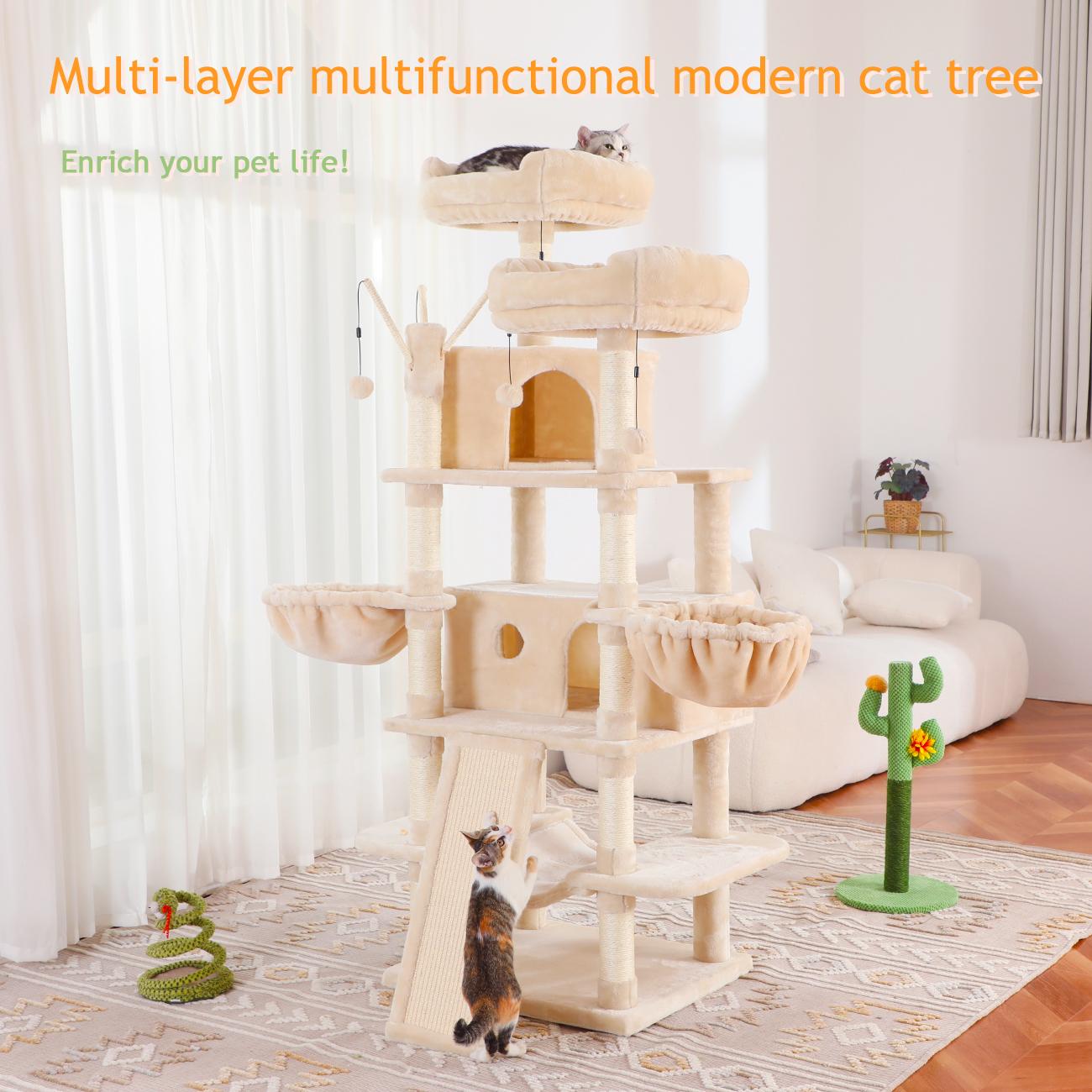 🔥Clearance Sale🔥Large Cat Tree 69
