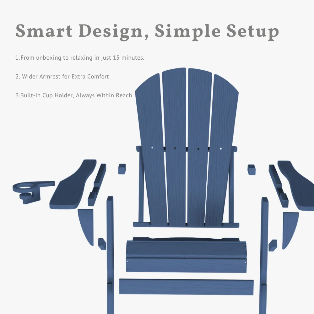 Folding Adirondack Chair