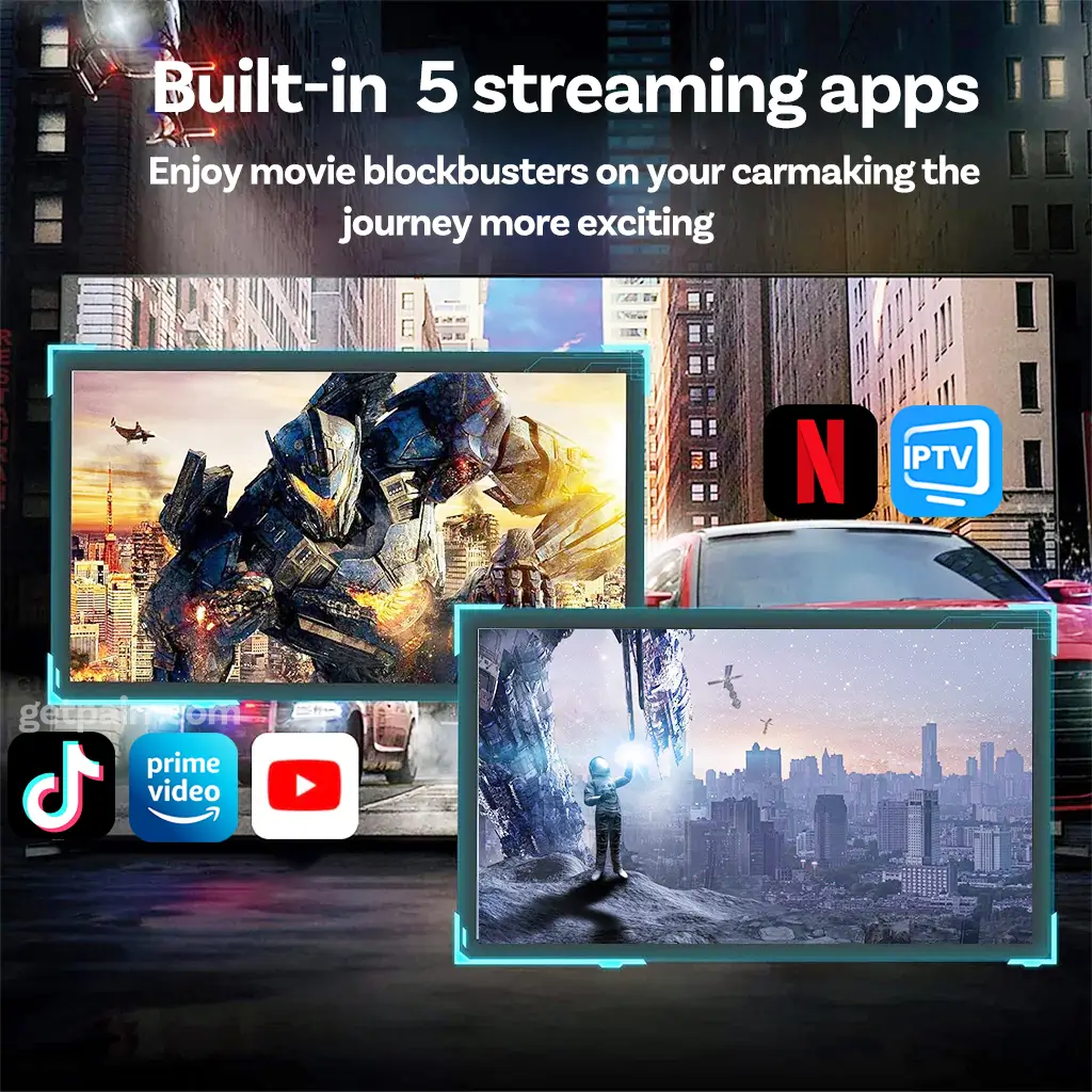 2025 NEW Upgrade Pairr Max Pro-Netflix /YouTube/ IPTV/TikTok Wireless CarPlay/ Android Auto Car Box