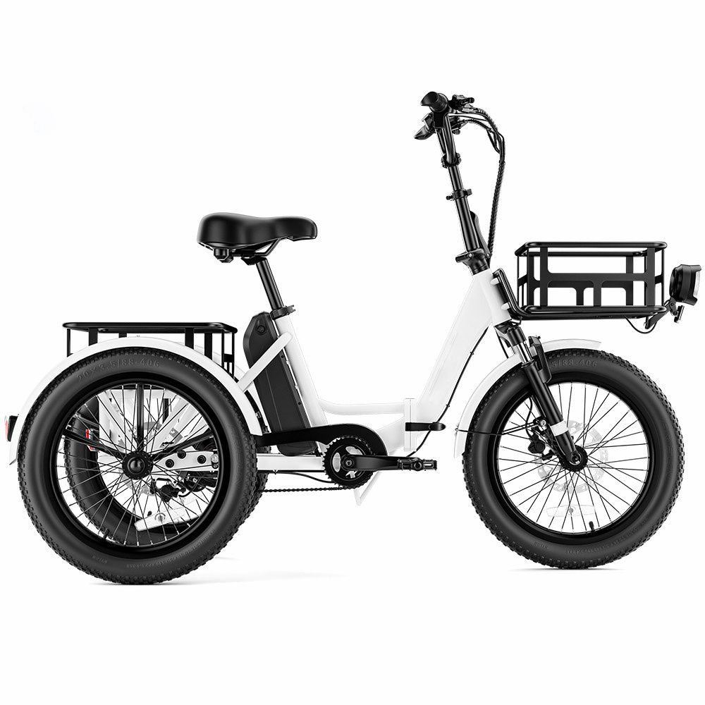 🚴Electric Folding Trike💥With a range of 35 to 70 miles