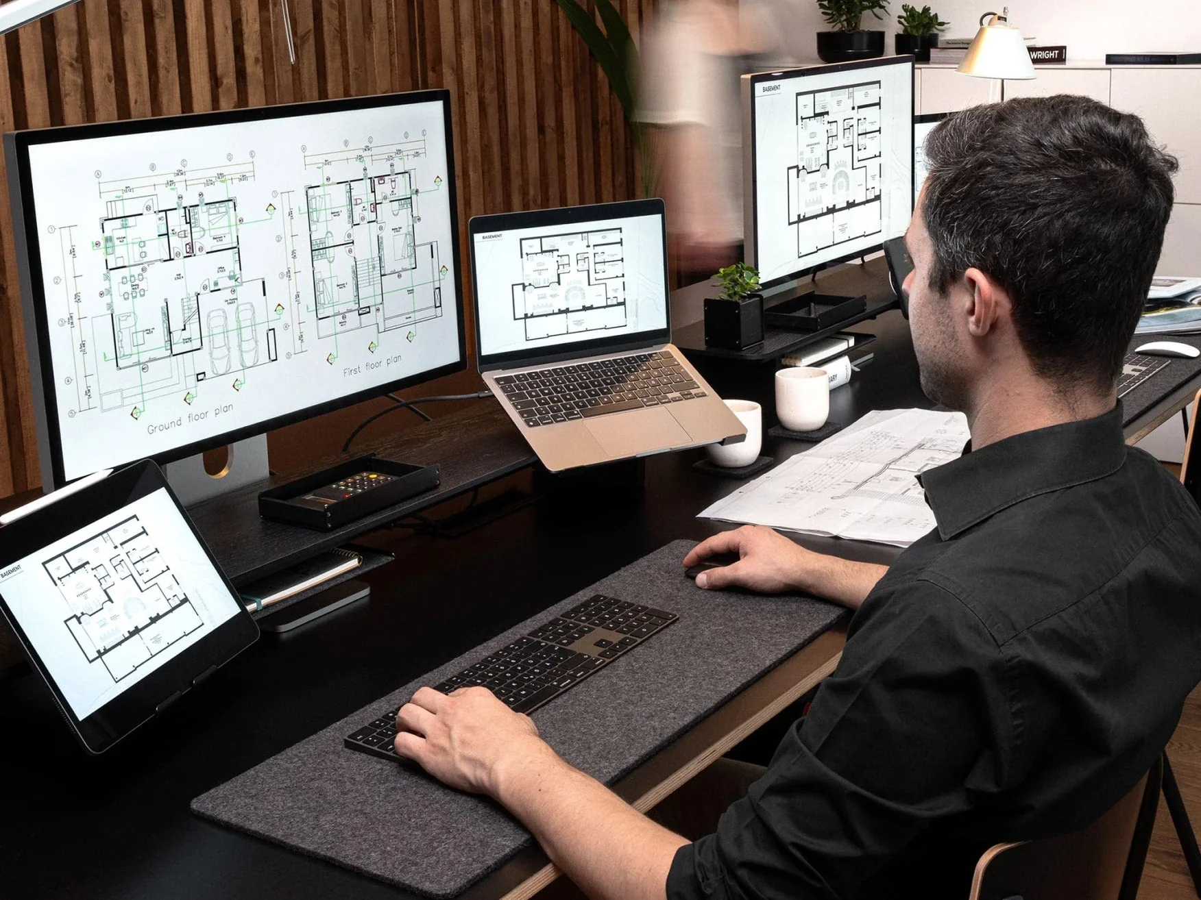 Setup Cockpit Monitorständer Large