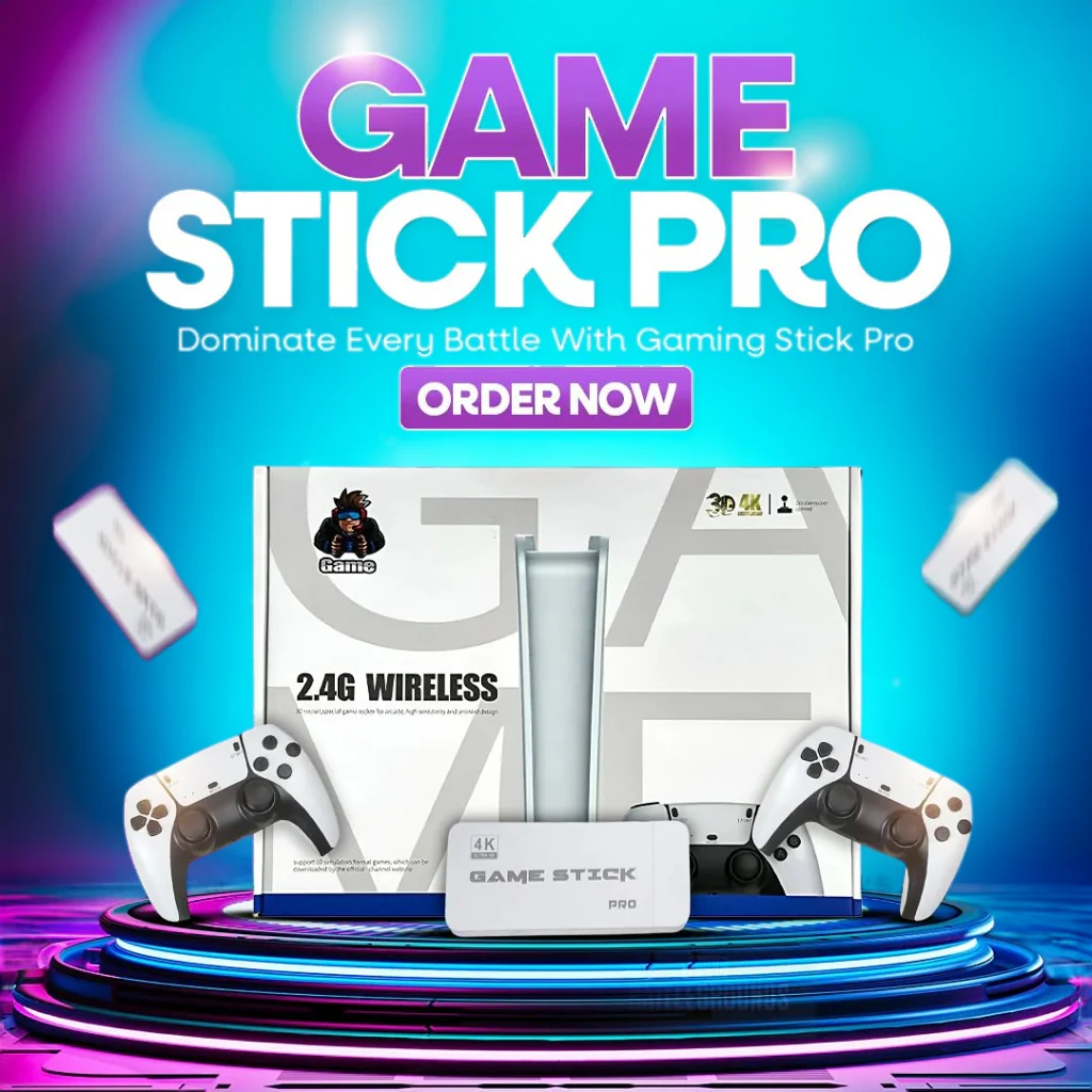 Retro Game Stick Pro™ CONSOLE (2 FREE CONTROLLERS INCLUDED)