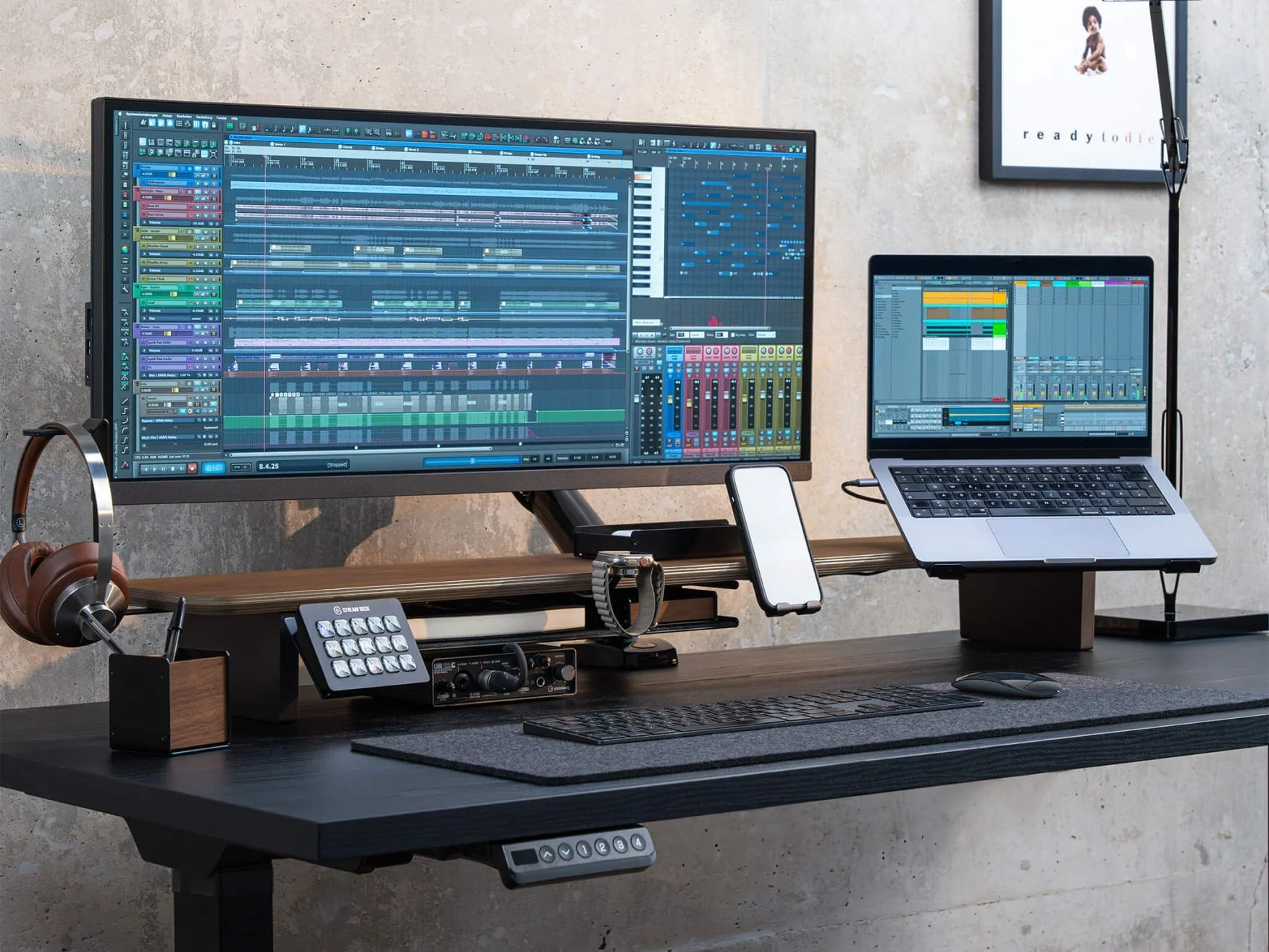 Setup Cockpit Monitorständer Large