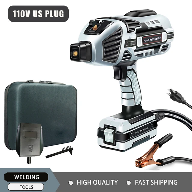 ❄🎄New Year's Special 2025⛄🔔4600W 110V±15% Handheld Arc Welder Home Electric Welder Fully Automatic Smart Welder With Toolbox/Welding Mask/Steel Brush