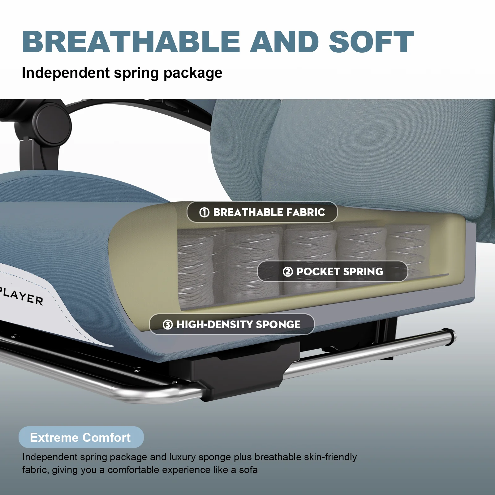 Footrest Series GT905 F