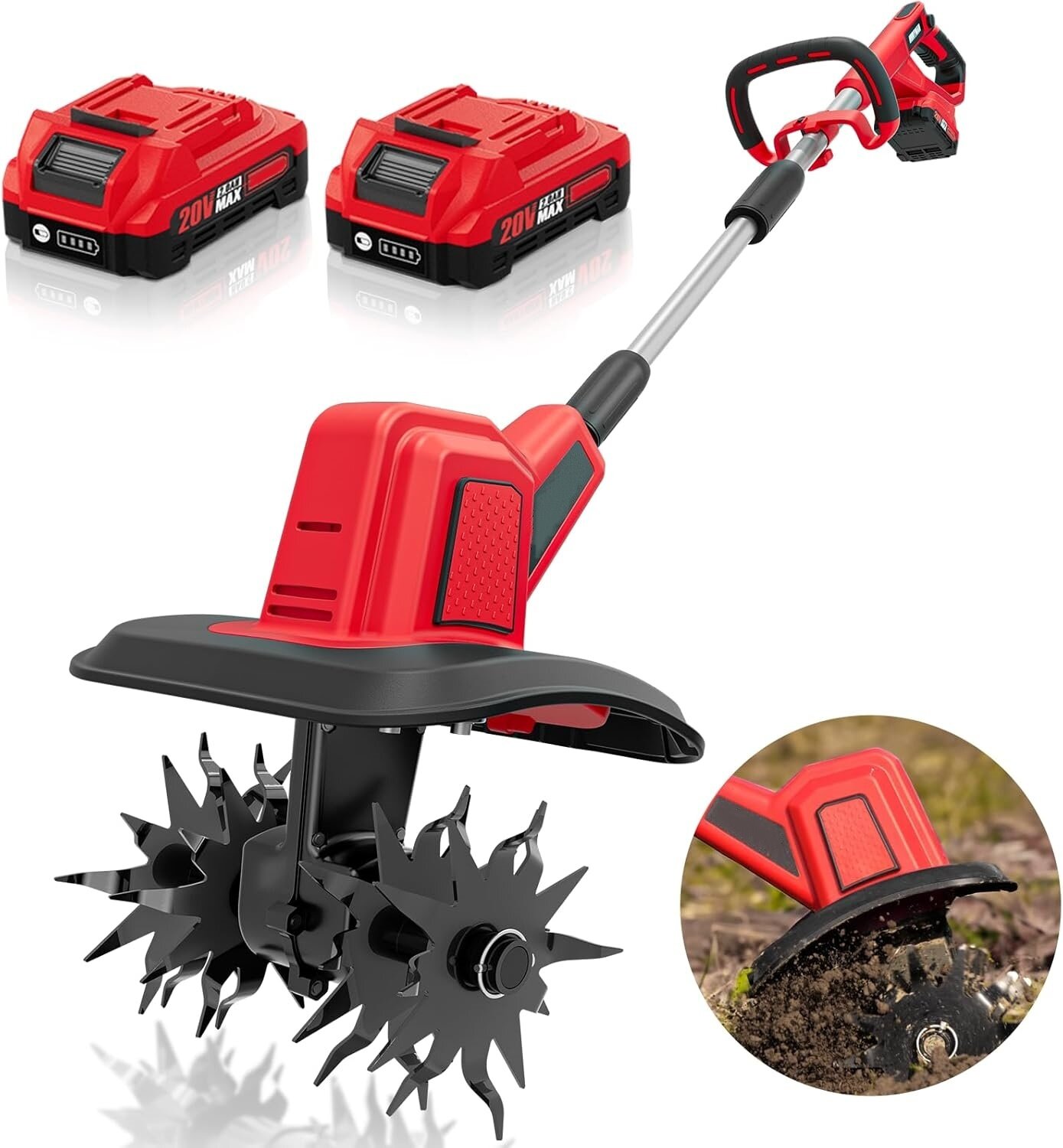 🔥Hot Sale🔥Cordless Tiller Cultivator