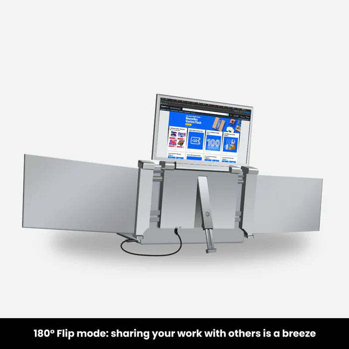 Computer extended screen (4-fold screen)