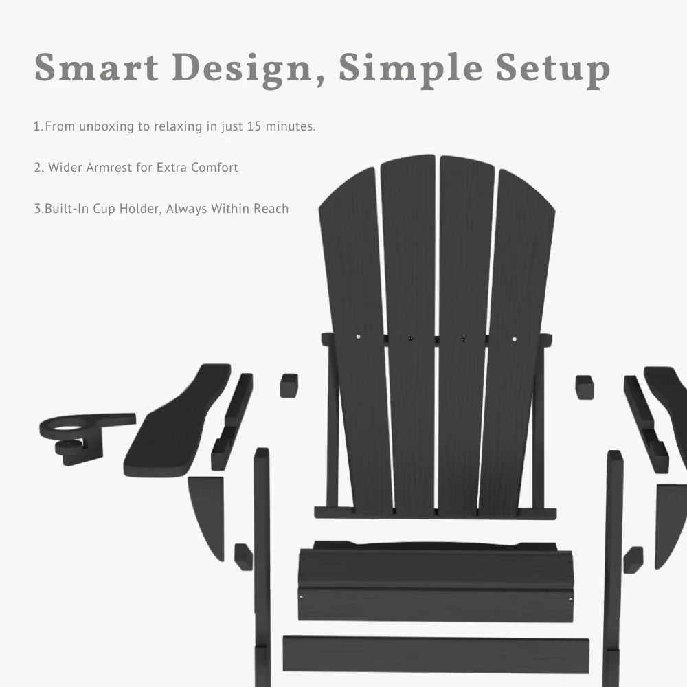 Folding Adirondack Chair