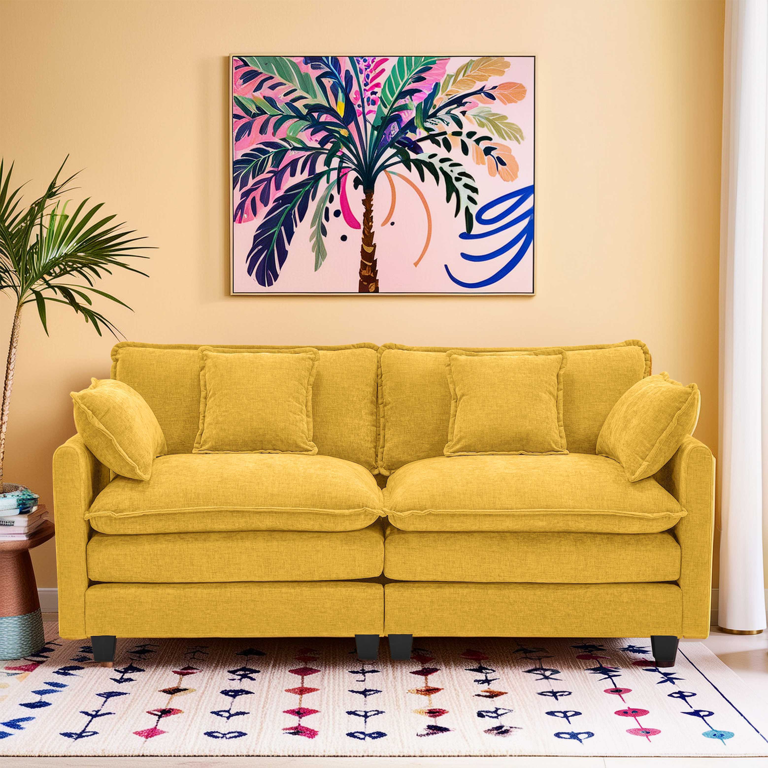 Luxury Thickened Cushion Modular Sofa