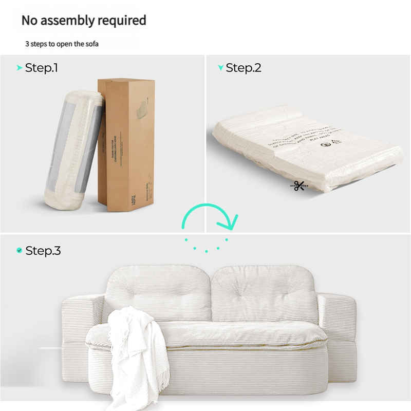 🔥LAST DAY OF CLEARANCE🔥Compressible-Loop Convertible Sofa Bed