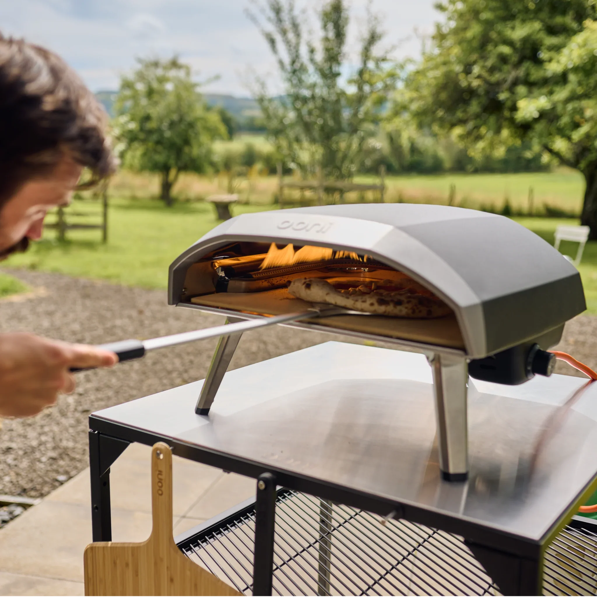 Gas Powered Outdoor Pizza Oven