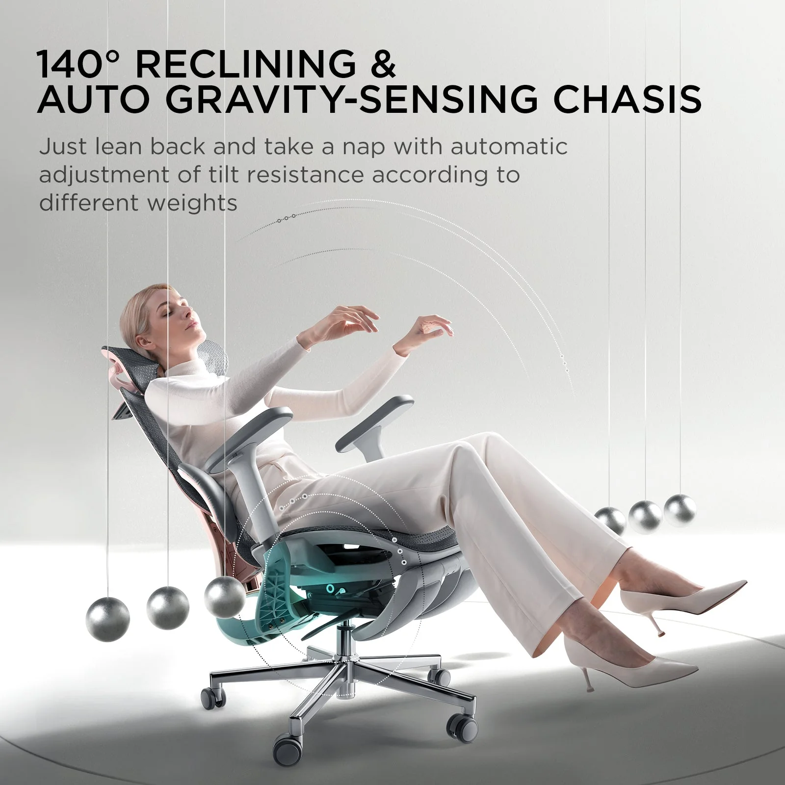 Pro Ergonomic Chair with Footrest