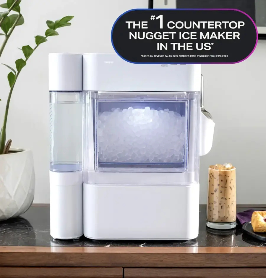 Ice Machine with WiFi & Smart Connected, Stainless Steel