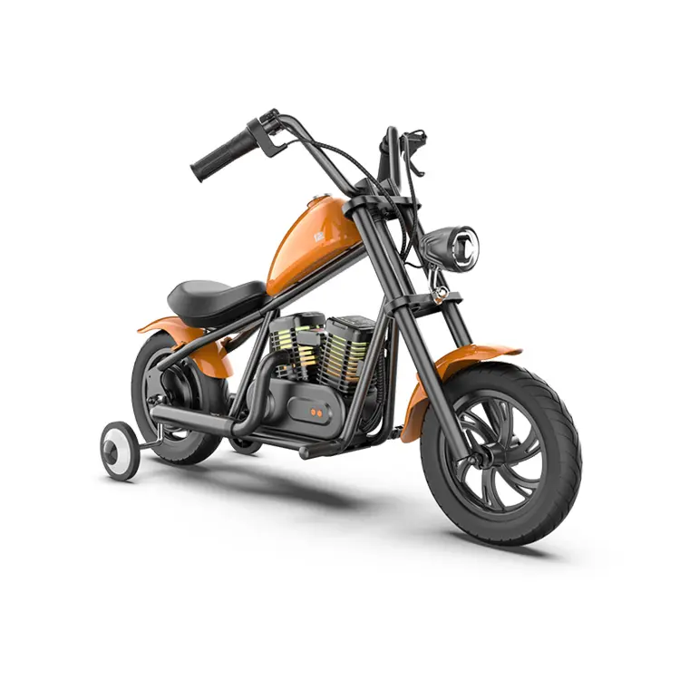 Kids Electric Motorcycle With Colorful Ambient Light