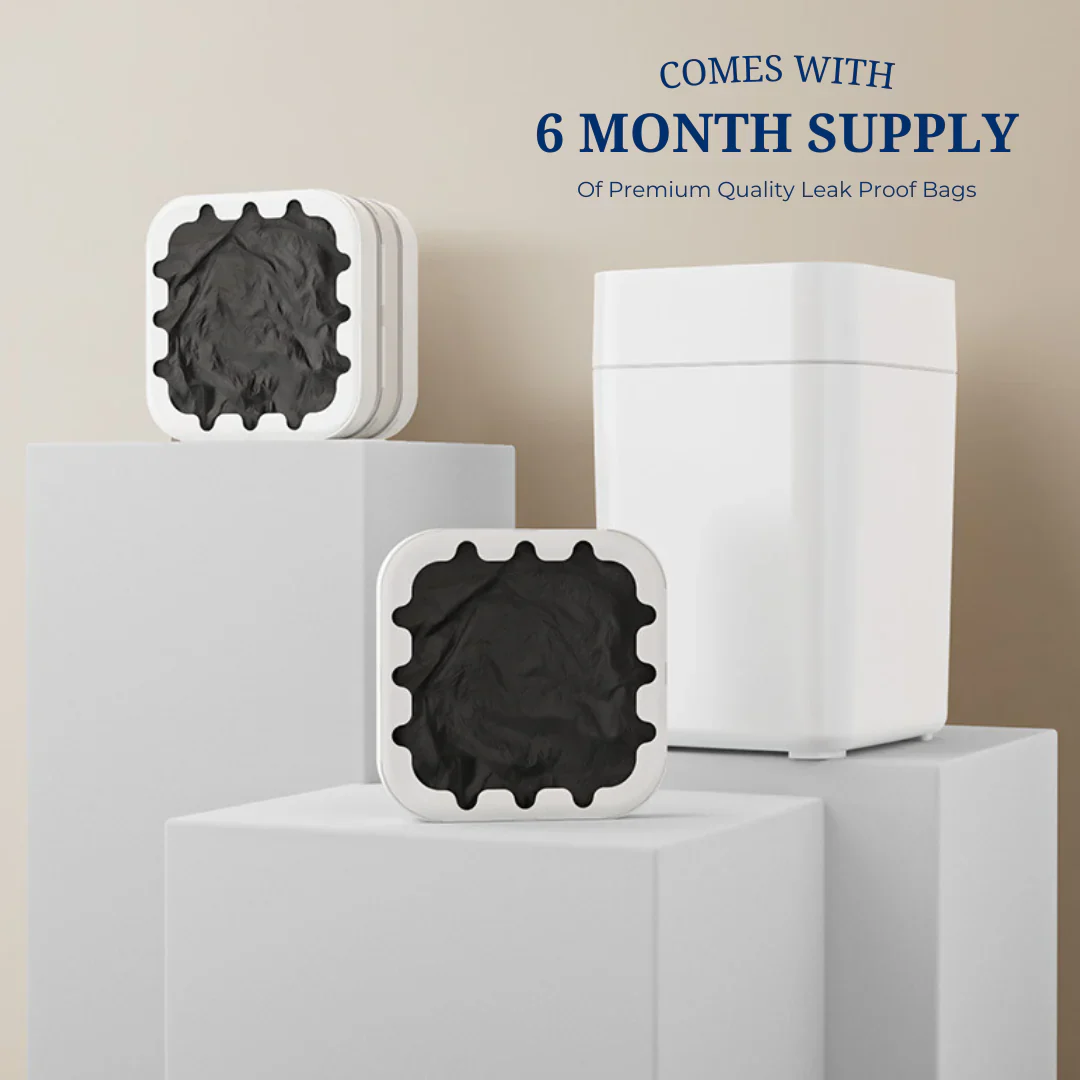 17L – Touchless, Self-Sealing Smart Trash Can