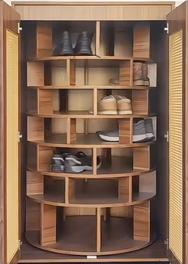 ⏰Buy one get one free today only! 🥾Rotating shoe cabinet🥾