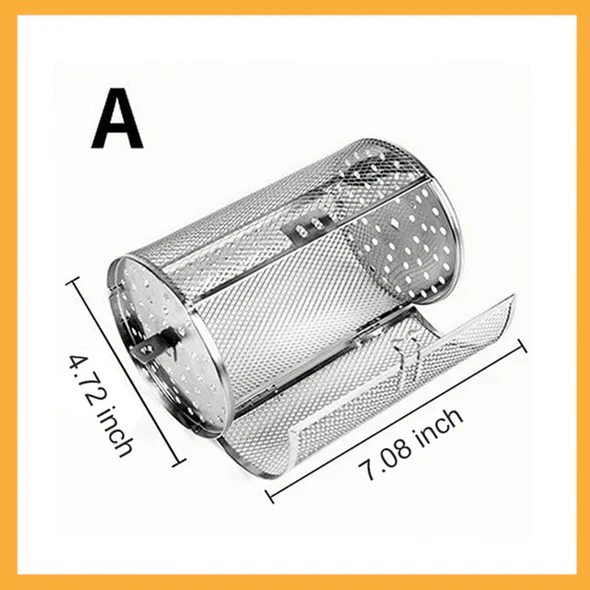 🔥HOT SALE  OFF 💖Stainless Steel Rotating Grill