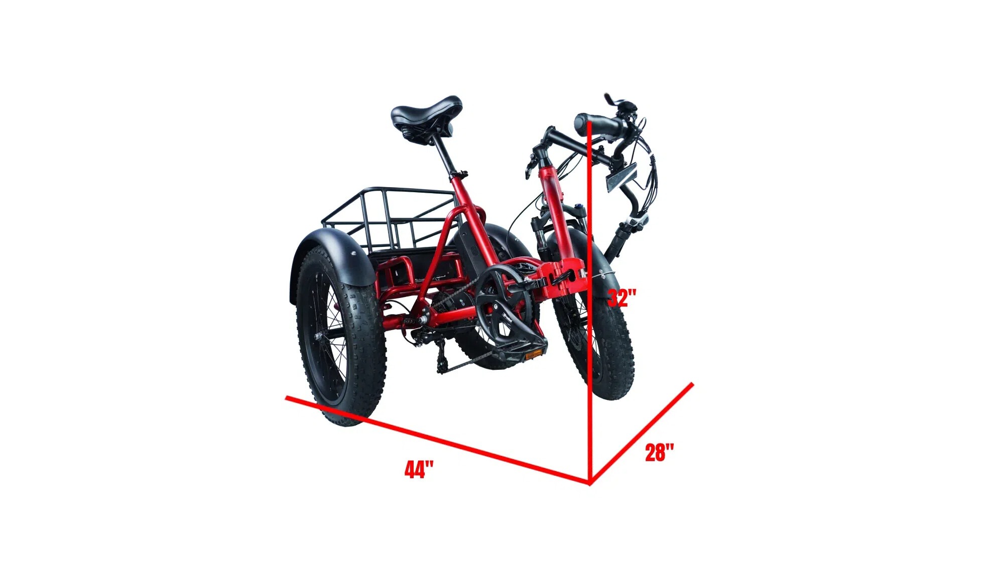 Foldable Long Range eTrike